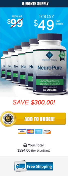 NeuroPure price 6 bottle